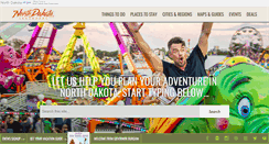 Desktop Screenshot of ndtourism.com